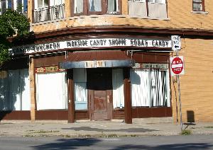 Today: Parkside Candies, Main Street, Buffalo as it looked in 2007. Forgotten Buffalo considers this location one of Buffalo's �Most Endangered Sites.�