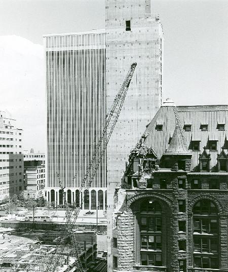 Completion (M&T), Progression (Main Place), Demolition (Erie County Savings Bank) 7.13.67