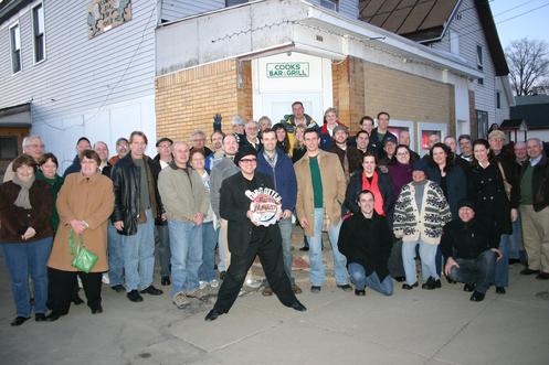 March 5, 2010 - Jim & Tim's Irish Buffalo Tour at Cook's Tavern in Buffalo's First Ward.