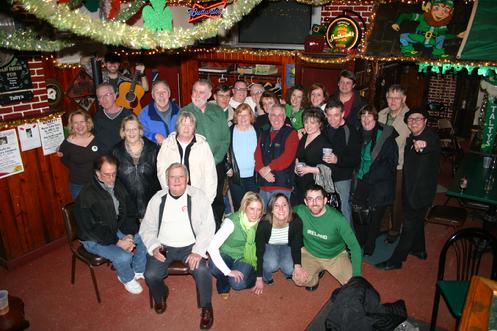 Forgotten Buffalo Tours, March 11, 2010. Jim & Tim's Irish Buffalo at Talty's Tavern on South Park in South Buffalo.