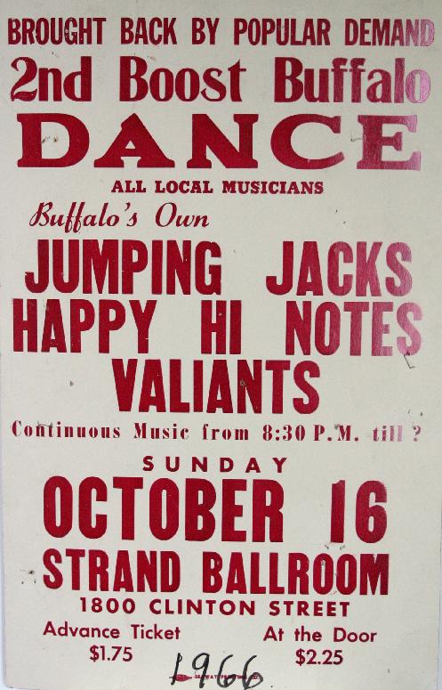 1966, Jumping Jacks, Happy Hi Notes, Valiants, Buffalo