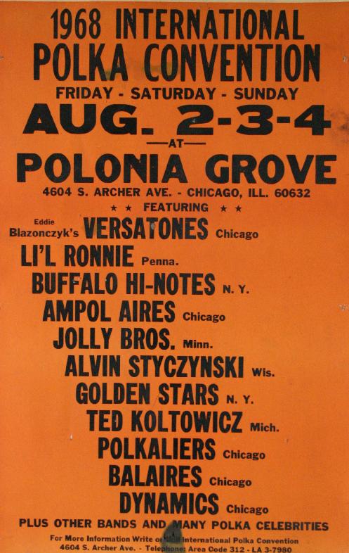 1968, Polka Convention, Polonia Grove, Chicago