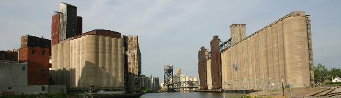 Buffalo, New York- Home to the largest collection of grain elevators in the world.