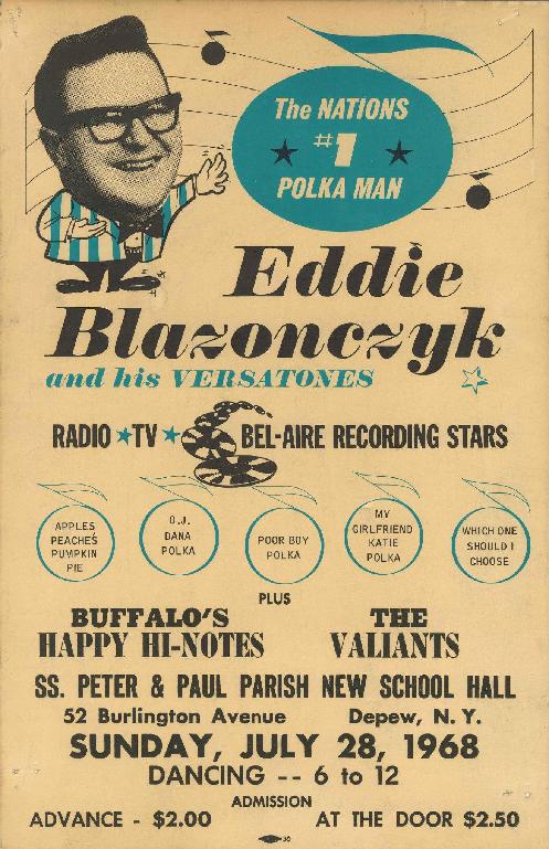 1968, Eddie Blazonczyk, Depew (Buffalo)