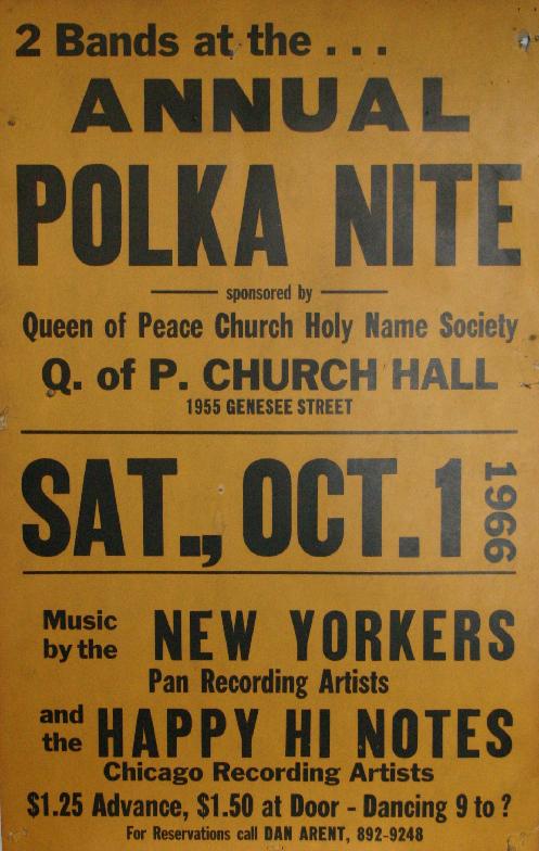 1966, The New Yorkers and the Happy Hi Notes, Buffalo